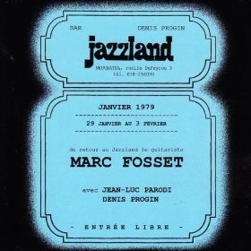 MARC FOSSET / マーク・フォセット / MARC FOSSET AU JAZZ LAND