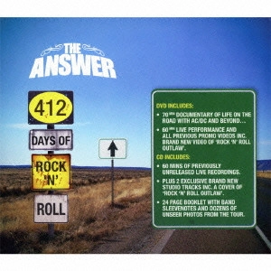 ANSWER (US) / アンサー / ロックン・ロール412!<DVD+SHM-CD> / 412 DAYS OF ROCK N' ROLL