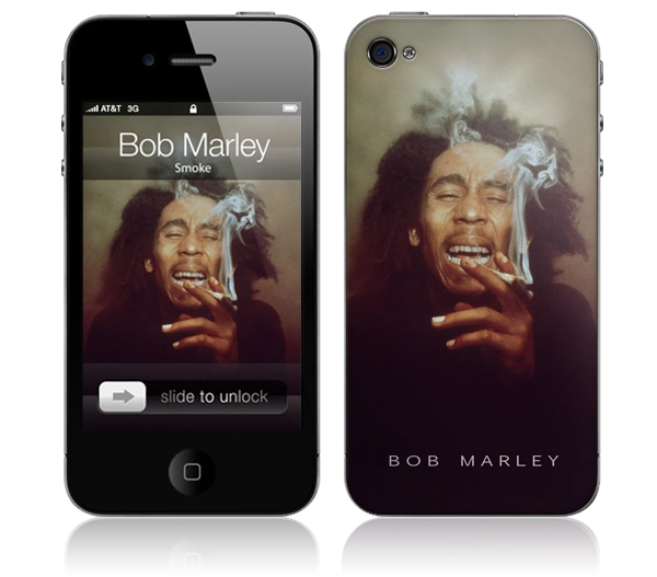 BOB MARLEY (& THE WAILERS) / ボブ･マーリー（･アンド･ザ･ウエイラーズ） / SMOKE(iPhone 4(16/32GB)用 : MUSIC SKIN) 