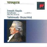 BRUNO WEIL / ブルーノ・ヴァイル / HAYDN:SYMPHONY IN E/IN B/IN C