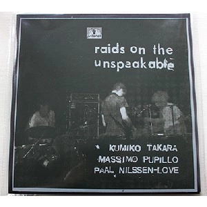 KUMIKO TAKARA / 高良久美子 / RAIDS ON THE UNSPEAKABLE