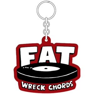 FAT WRECK CHORDS OFFICIAL GOODS / RUBBER KEYHOLDER