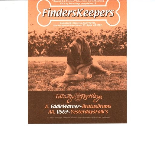 ANDY VOTEL / アンディ・ヴォーテル / FINDERS KEEPERS SAMPLER