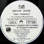 INSTANT HOUSE / インスタント・ハウス(ジョー・クラウゼル) / LOST HORIZONS