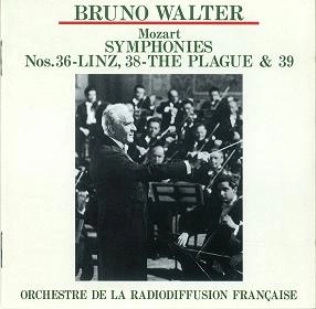 BRUNO WALTER / ブルーノ・ワルター / モーツァルト：交響曲第３６・３８・３９番