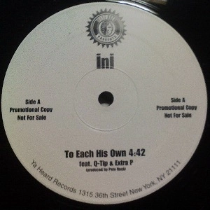 I.N.I. / TO EACH HIS OWN