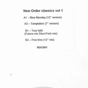 NEW ORDER / ニュー・オーダー / NEW ORDER CLASSICS VOL 1
