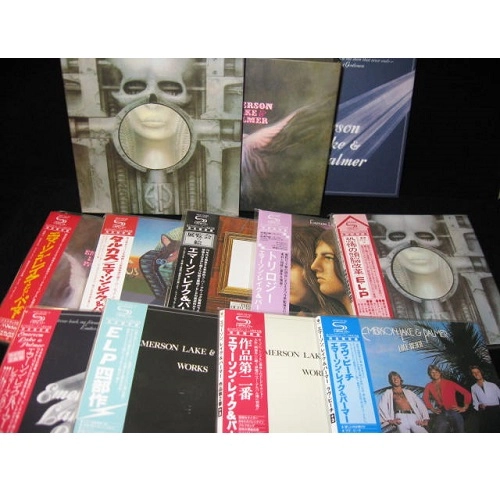 EMERSON, LAKE & PALMER / エマーソン・レイク&パーマー / 紙ジャケット SHM-CD 9タイトル 恐怖の頭脳改革BOXセット