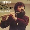 JAMES GALWAY / ジェームズ・ゴールウェイ / テレマン：フルート協奏曲集