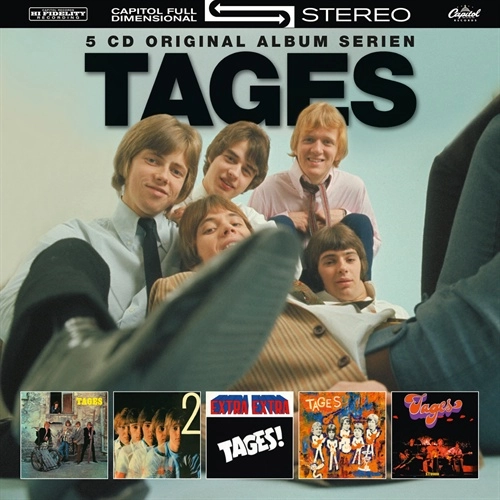 TAGES / 5CD ORIGINAL ALBUM SERIEN