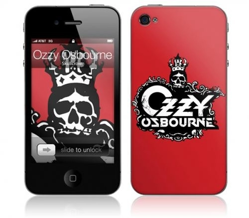 OZZY OSBOURNE / オジー・オズボーン / SKULLCROWN(iPhone 4(16/32GB)用 : MUSIC SKIN) 