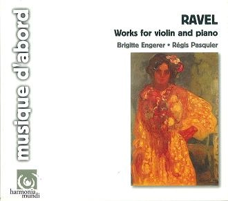 REGIS PASQUIER / レジス・パスキエ / RAVEL:WORKS FOR VIOLIN AND PIANO