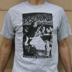 DISCHORD OFFICIAL GOODS / S/T-SHIRT/GREY/1ST DISCHORD