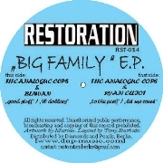 ANALOGUE COPS & BLAWAN/ANALOGUE COPS & RYAN ELLIOT  / BIG FAMILY E.P.