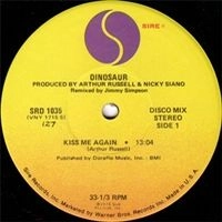 DINOSAUR L (ARTHUR RUSSELL) / ダイナソーL / KISS ME AGAIN + KISS ME AGAIN (VERSION)