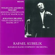 RAFAEL KUBELIK / ラファエル・クーベリック / MOZART:SINFONIA CONCERTANTE IN E FLAT MAJO