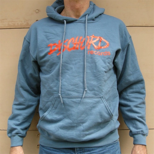 DISCHORD OFFICIAL GOODS / S/HOODED/BLU-RED/OLD DISCHORD LOGO