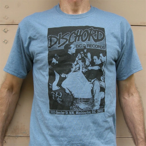 DISCHORD OFFICIAL GOODS / M/T-SHIRT/INDIGO/1ST DISCHORD