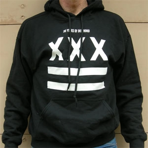 DISCHORD OFFICIAL GOODS / L/HOODED/BLA-WHI/XXX 30TH ANNIVERSARY