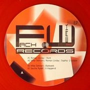 V.A.(ROMAN LINDAU/MIKE DEHNERT/SASCHA RYDELL) / FACHWERK EP(LTD RED VINYL)