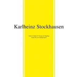 KARLHEINZ STOCKHAUSEN / カールハインツ・シュトックハウゼン / STUDIE 1 & 2/GESANG DER JUNGLINGE/ZYKLUS
