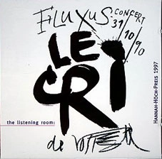 WOLF VOSTELL / ヴォルフ・フォステル / FLUXUS CONCERT LE CRI 31/10/90
