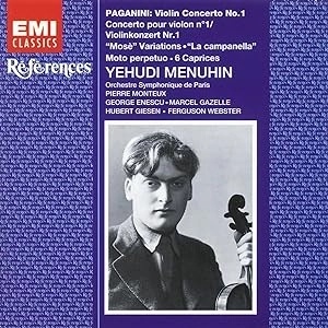YEHUDI MENUHIN / ユーディ・メニューイン / PAGANINI:VIOLIN CONCERTO NO.1