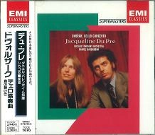 JACQUELINE DU PRE / ジャクリーヌ・デュ・プレ / ドヴォルザーク：チェロ協奏曲　作品１０４
