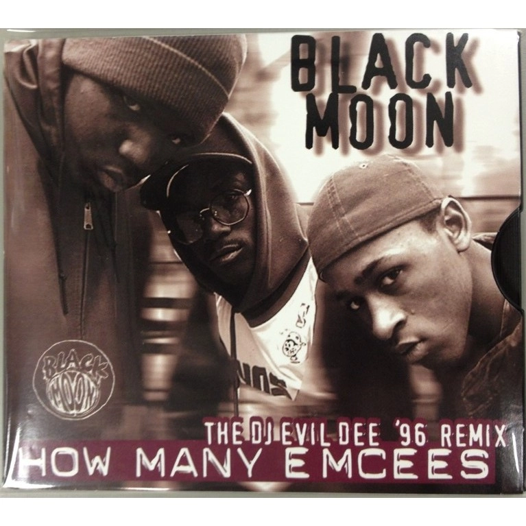 BLACK MOON / ブラック・ムーン / HOW MANY EMCEES THE DJ EVIL DEE 96' REMIX