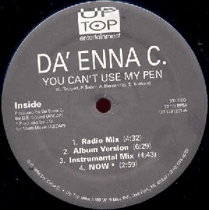 DA ENNA C / YOU CAN'T USE MY PEN