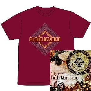 NU:ESSENCE / PUSH OUR VISION T-SHIRT SET M-SIZE BURGUND
