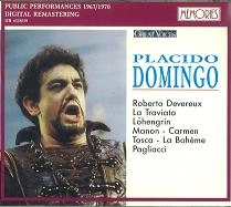 PLACIDO DOMINGO / プラシド・ドミンゴ / GREAT VOICES