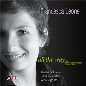 FRANCESCA LEONE / フランチェスカ・レオーネ / ALL THE WAY - THE JIMMY VAN HEUSEN SONGBOO