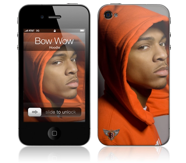 BOW WOW (HIP HOP) / HOODIE(iPhone 4(16/32GB)用 : MUSIC SKIN) 