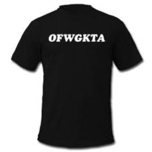 GOLF WONG / OFWGKTA TEE T-SHIRT BLACK L-SIZE