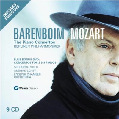 DANIEL BARENBOIM / ダニエル・バレンボイム / MOZART:PIANO CONCERTOS(9CD+DVD)