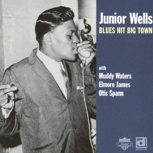 JUNIOR WELLS / ジュニア・ウェルズ / ブルース・ヒット・ビッグ・タウン (国内盤 帯 解説 歌詞付)