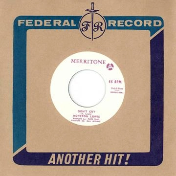 HOPETON LEWIS / ＤＯＮ’Ｔ　ＣＲＹ
