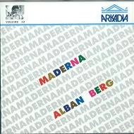 BRUNO MADERNA / ブルーノ・マデルナ / BERG:DREI ORCHESTRASTUCKE OP.6