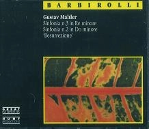 JOHN BARBIROLLI / ジョン・バルビローリ / MAHLER:SYM3&2