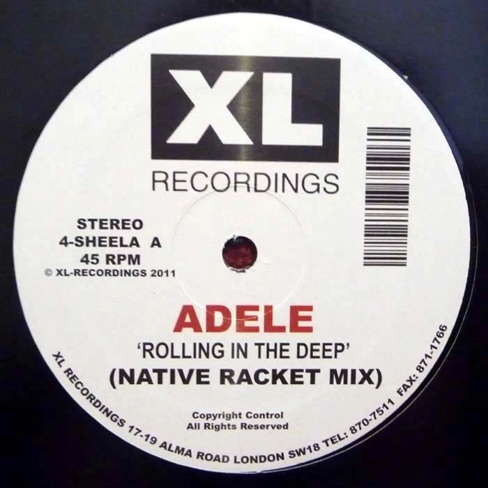 ADELE / アデル / ROLLING IN THE DEEP (NATIVE RACKET MIX)
