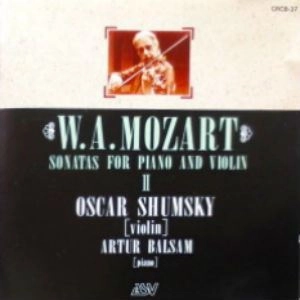 OSCAR SHUMSKY / オスカー・シュムスキー / モーツァルト: ヴァイオリン･ソナタ選集II