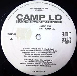 CAMP LO / BLACK NOSTALJACK (AKA COME ON)