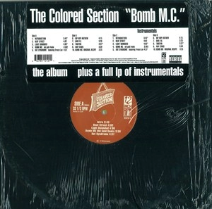 COLORED SECTION / BOMB M.C.