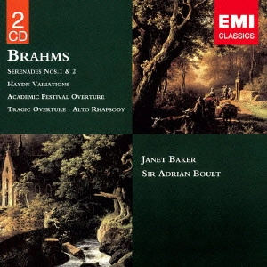 SIR ADRIAN BOULT / ブラームス:管弦楽曲集(セレナード第1番・第2番 他) / BRAHMS: SERENADES NOS.1 & 2 ETC.