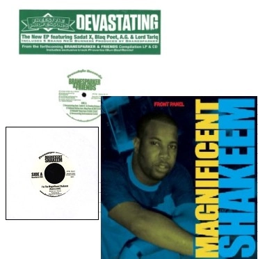 Magnificent Shakeem+FREESTYLE PROFESSORS / I'M THE MAGNIFICENT SHAKEEM REMIX