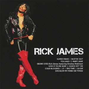 RICK JAMES / リック・ジェイムス / アイコン: ベスト・オブ・リック・ジェームス (国内盤 帯 解説付) / ICON: RICK JAMES