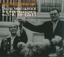 EVGENY MRAVINSKY / エフゲニー・ムラヴィンスキー / SHOSTAKOVICH: SYMPHONIES NO.5-8, 10-12&15