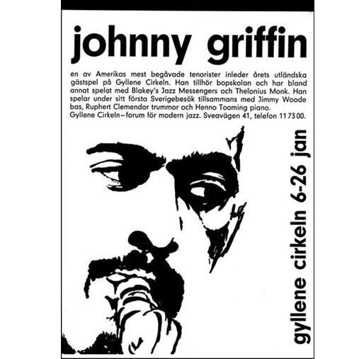 JOHNNY GRIFFIN / ジョニー・グリフィン / POSTER