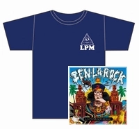 ZEN-LA-ROCK / LA　PHARAOH　MAGIC+TシヤツNAVY　M